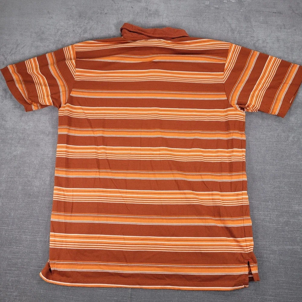The North Face Retro‎ Striped Polo Shirt Short Sleeve Casual Mens Large
